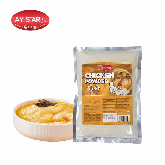 Akdud Halal Yello Color Poudre d'assaisonnement pour poulet pour la cuisson
