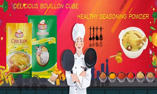 Assaisonnement superbe de poudre de saveur de poulet Halal de 10g/100g/25kg pour la soupe/ragoût