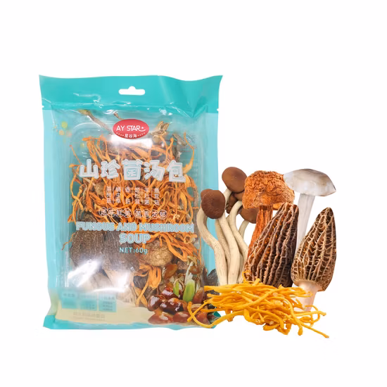 Poudre mélangée de champignons comestibles d'assaisonnement de pot chaud en vrac en gros